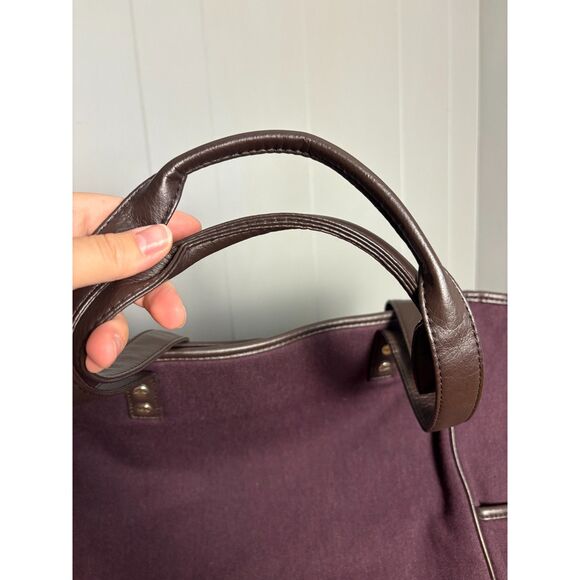 NWOT Thirty One Purple Tote - Cindy Tote - Picture 2 of 10